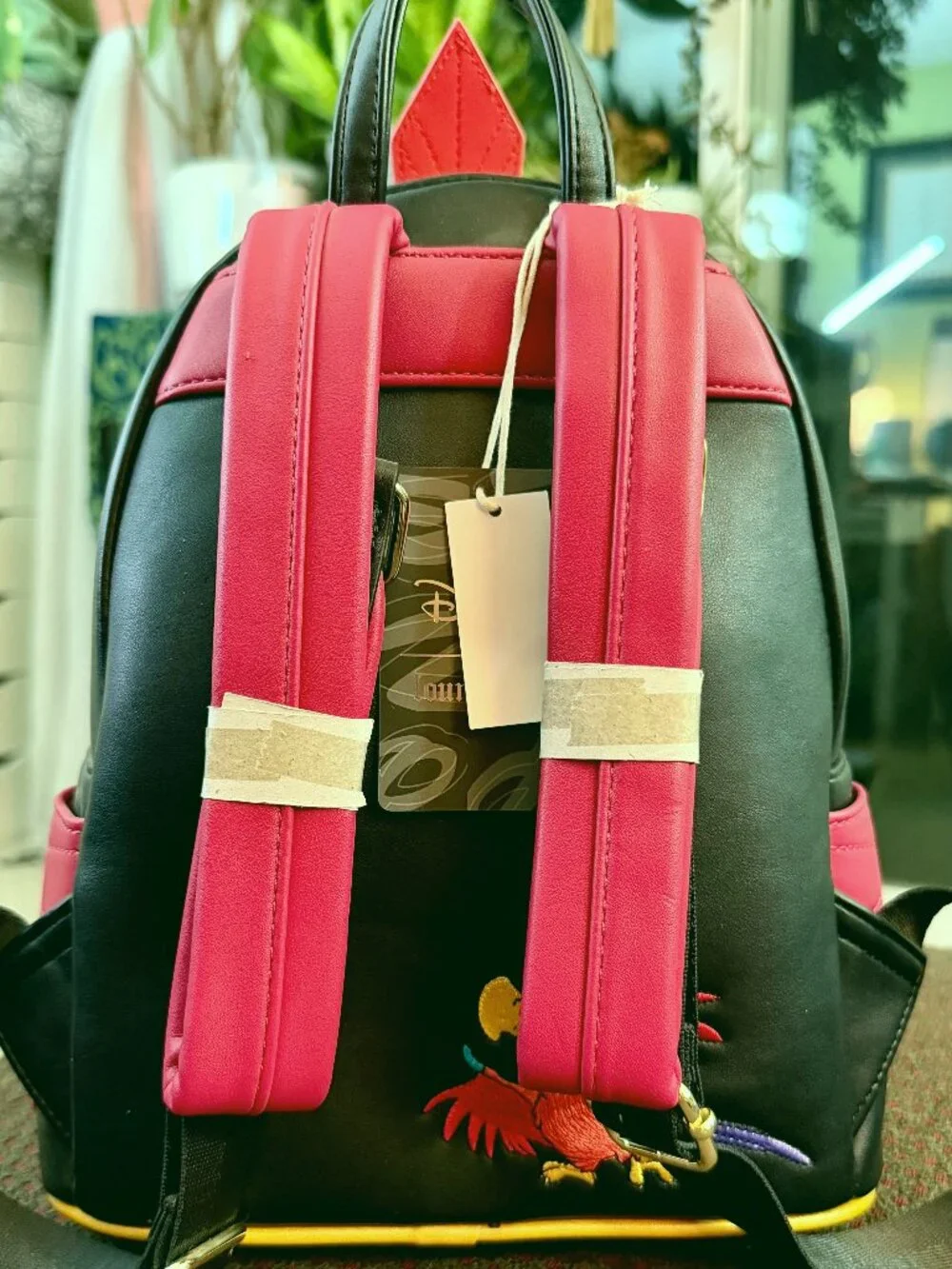 Loungefly Disney Aladdin Jafar Cosplay Backpack + Wallet SET NWT